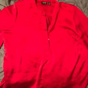 A red blouse